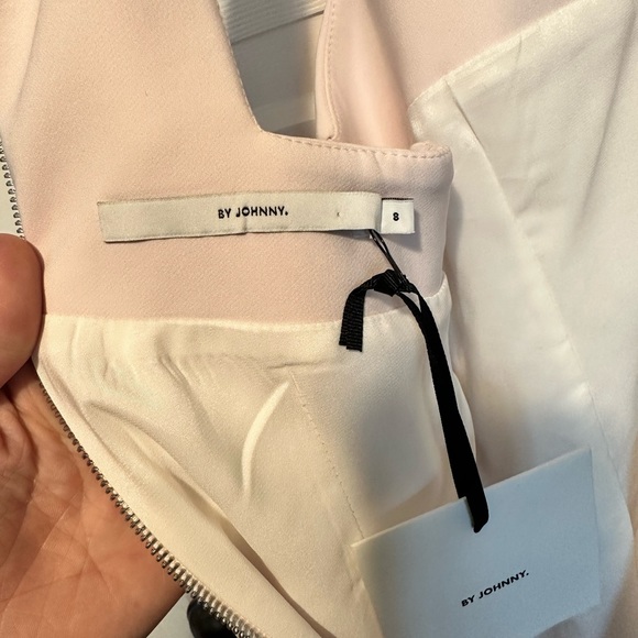 NWT Light Pink Knot Me Down Dress By Johnny - US size 4 - Picture 7 of 8